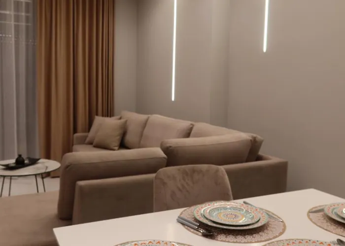 Апартаменты Marbel Sea View Apartments-3 Units-shengjin